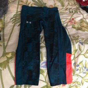 Under Armour heat gear cropped Running tights